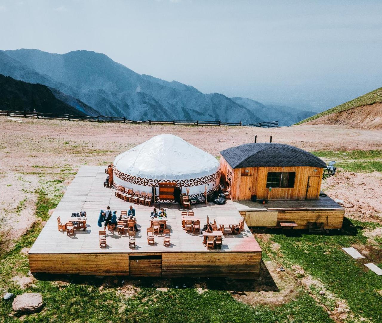 Yurta Base Camp, Shymbulak Mountain Resort Besqaynar 외부 사진