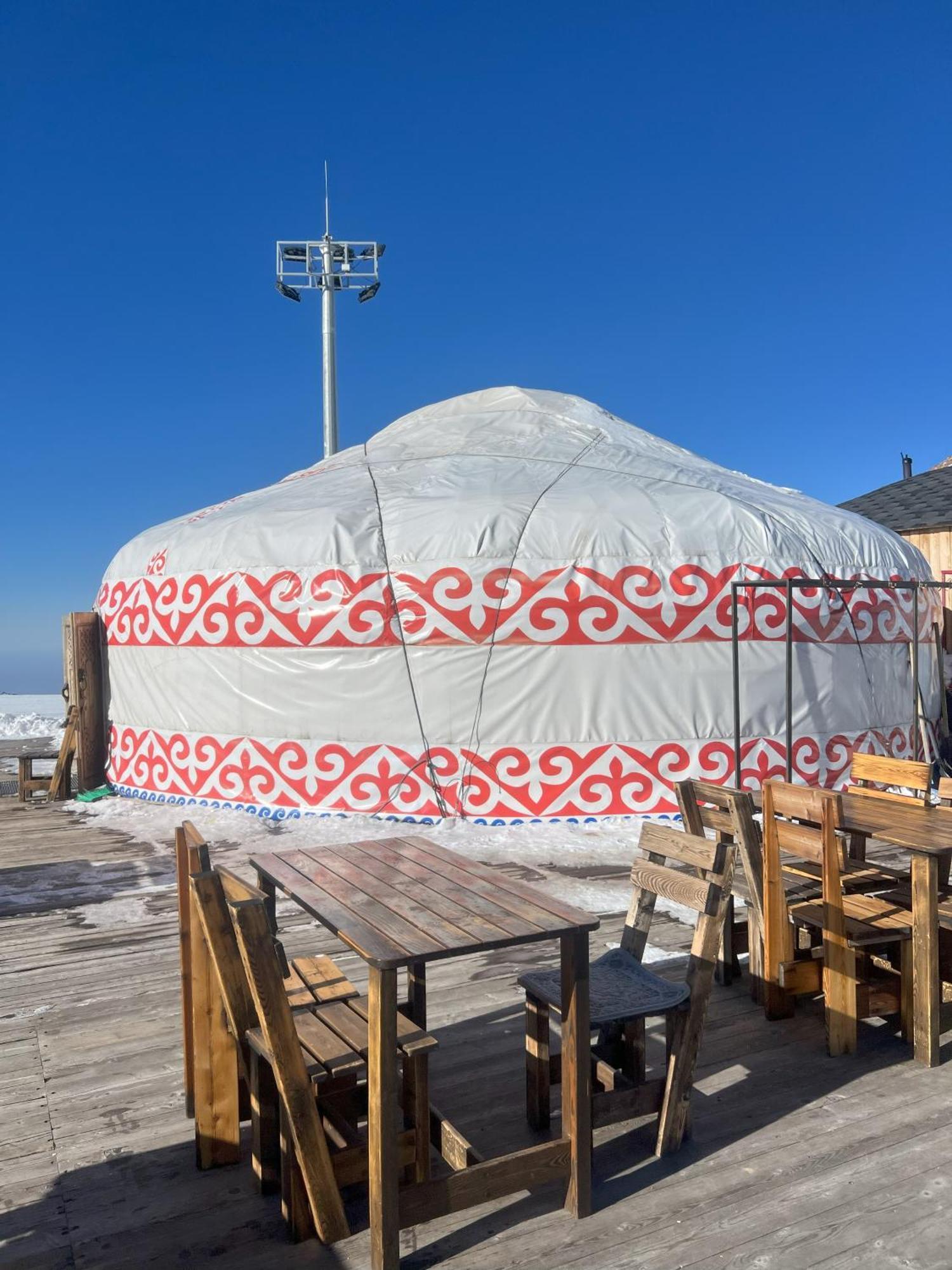 Yurta Base Camp, Shymbulak Mountain Resort Besqaynar 외부 사진